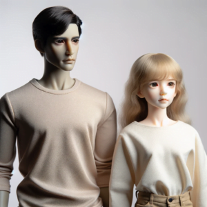 poupee silicone et le TPE